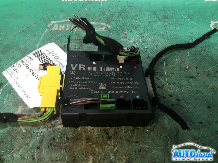 Modul electronic MERCEDES-BENZ C-CLASS (W204) 2007-2025 Cod A2048702026