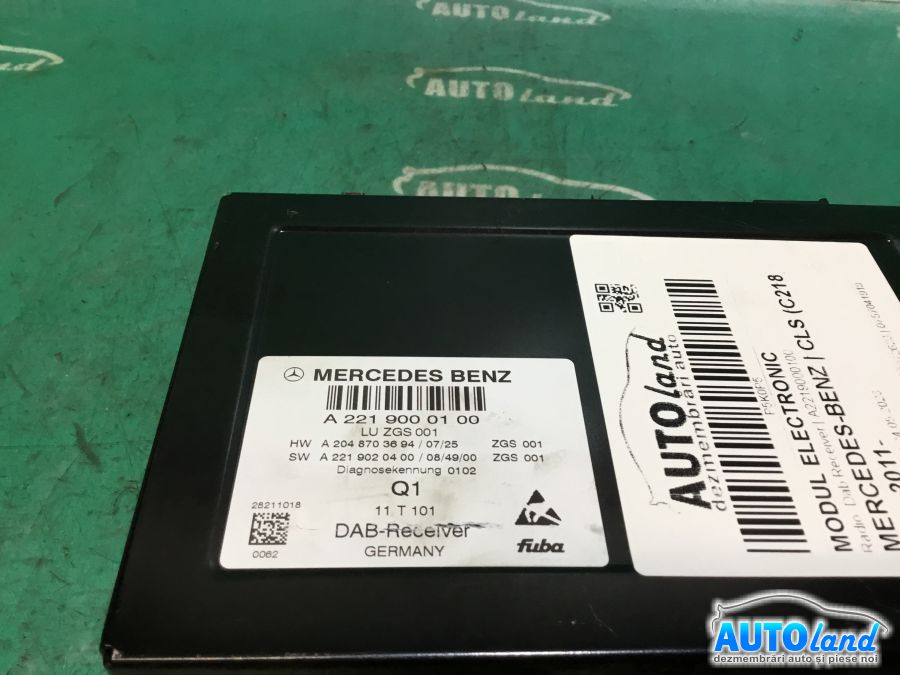 Modul Electronic MERCEDES-BENZ CLS (C218) 2011-2025 Cod A2219000100