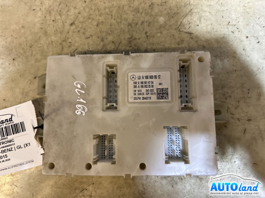 Modul Electronic MERCEDES-BENZ GL (X166) 2012-2015 Cod A1669009512