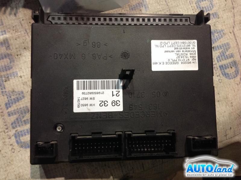 Modul electronic MERCEDES-BENZ M-CLASS (W163) 1998-2005 Cod 1635453932