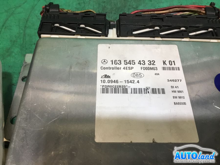 Modul electronic MERCEDES-BENZ M-CLASS (W163) 1998-2005 Cod 1635454332