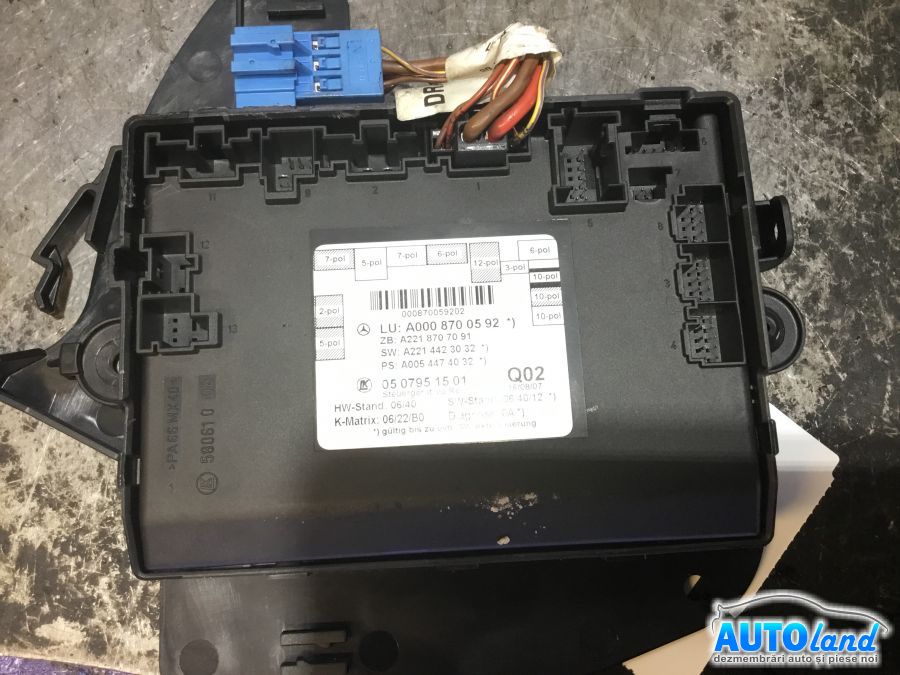 Modul electronic MERCEDES-BENZ S-CLASS (W221) 2005-2025 Cod A2214423032