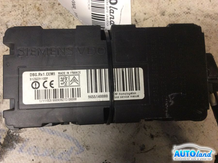 Modul electronic PEUGEOT 207 (WA_,WC_) 2006-2025 Cod 9655140080