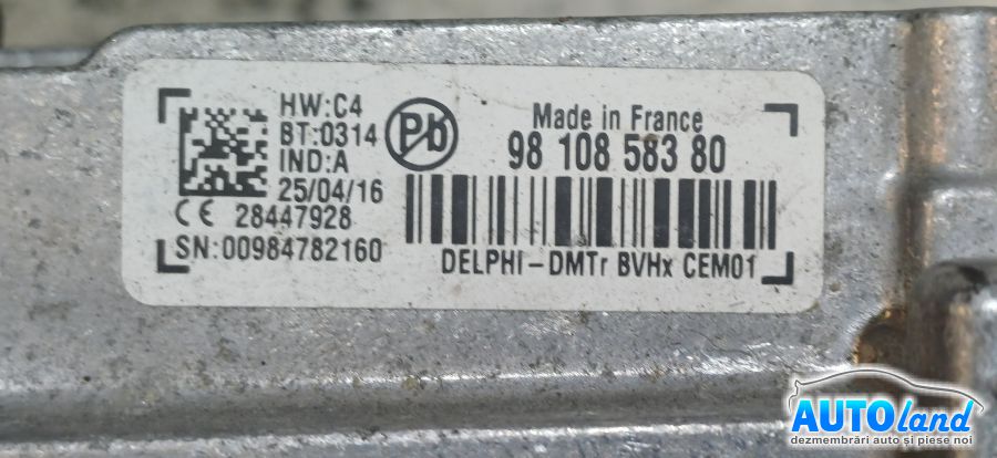 Modul Electronic PEUGEOT 3008 2009-2026 Cod 9810858380