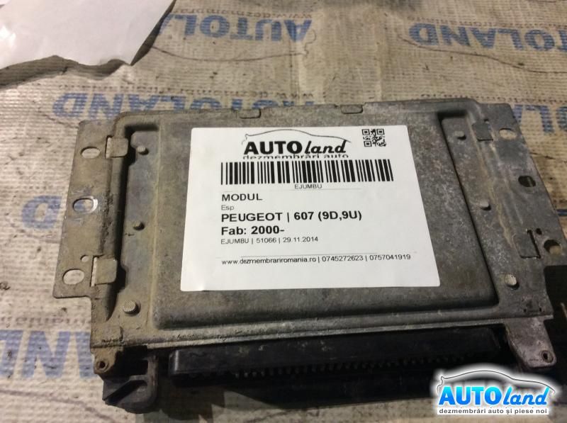 Modul electronic PEUGEOT 607 (9D,9U) 2000-2025 Cod 0265109629