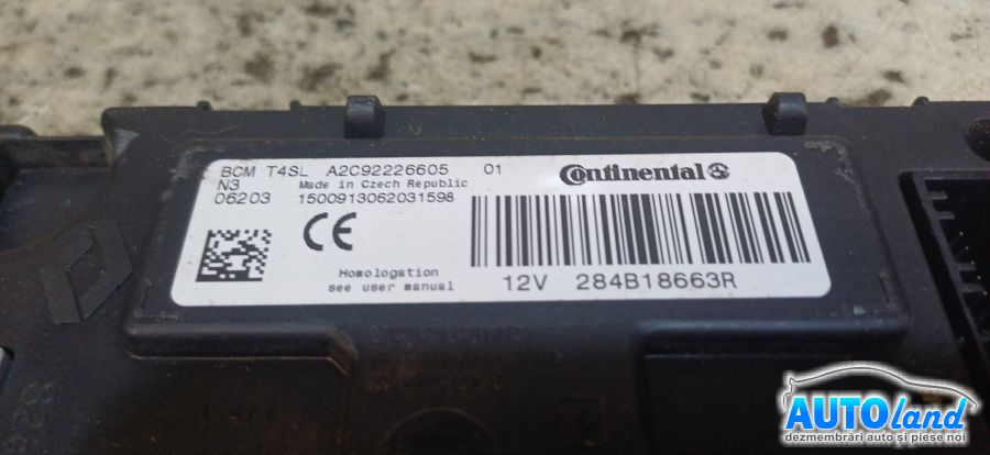 Modul Electronic RENAULT CLIO IV 2012-2026 Cod 284B18663R