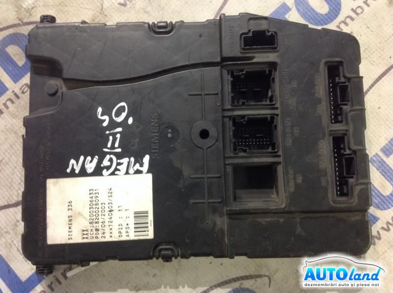 Modul electronic RENAULT MEGANE II (BM0/1_,CM0/1_) 2002-2025 Cod 8200306433