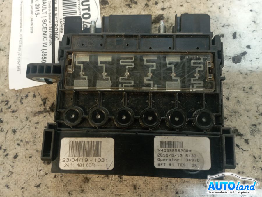 Modul Electronic RENAULT SCENIC IV (J950/1_) 2015-2026 Cod 241148160R