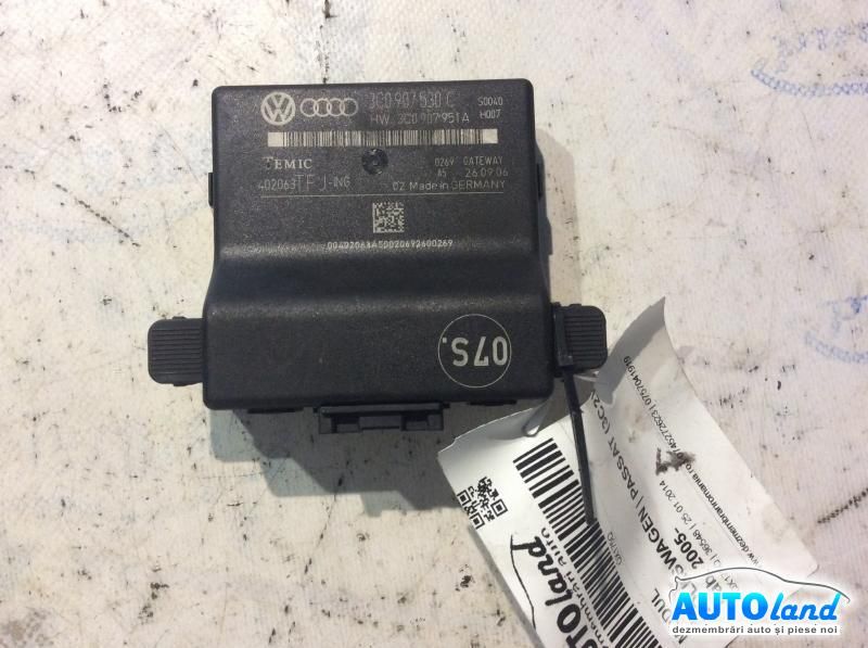 Modul electronic VOLKSWAGEN PASSAT (3C2) 2005-2025 Cod 3C0907530C