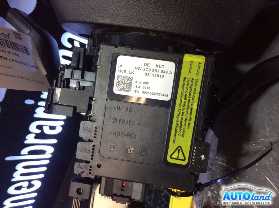 Modul electronic VOLKSWAGEN PASSAT (3C2) 2005-2025 Cod 3C0953549A