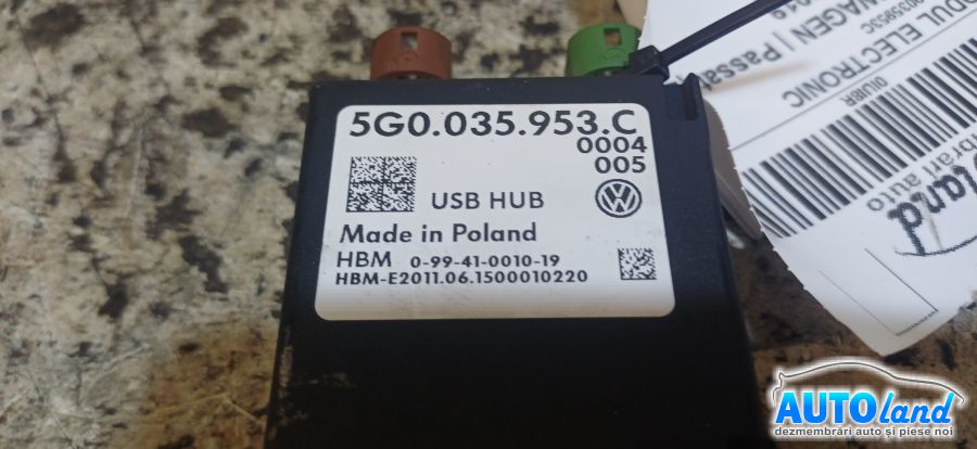 Modul Electronic VOLKSWAGEN Passat (B8) 2014-2019 Cod 5G0035953C