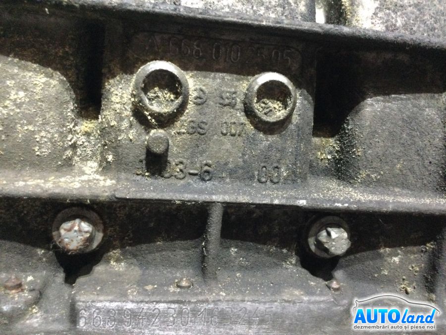 Motor Diesel MERCEDES-BENZ A-CLASS (W168) 1997-2004 Cod A6680102505