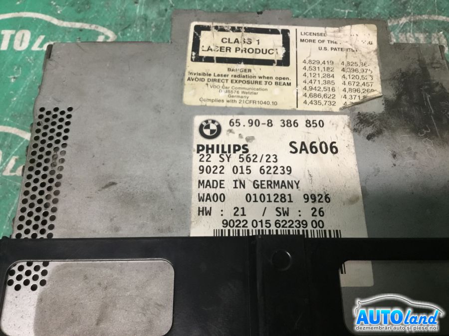 Navigatie BMW 3 Cupe (E46) 1999-2025 Cod 8386850