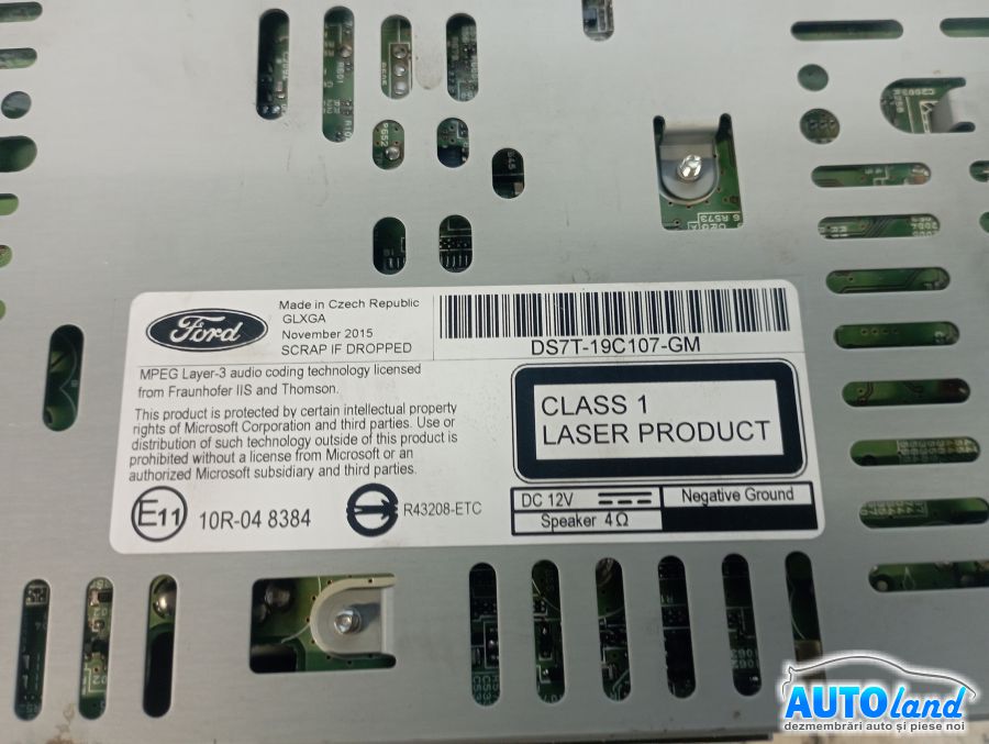 Navigatie FORD MONDEO V 2014-2022 Cod DS7T19C107GM