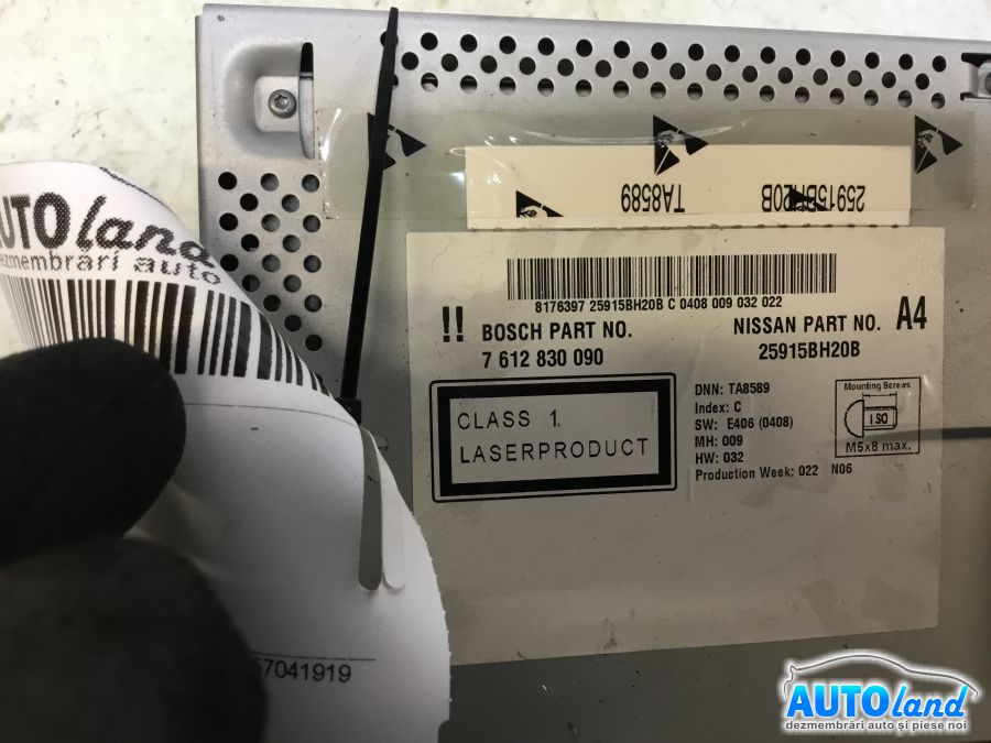 Navigatie NISSAN JUKE 2010-2025 Cod 25915BH20B