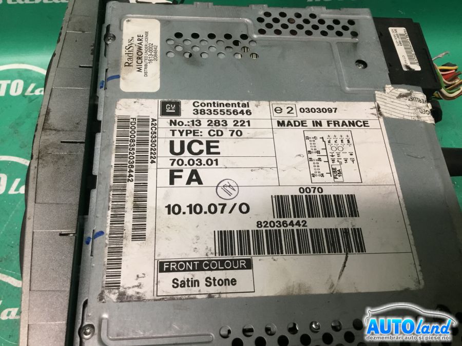 Navigatie OPEL VECTRA C 2002-2025 Cod 383555646