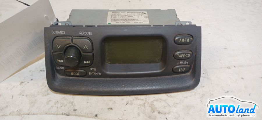 Navigatie TOYOTA YARIS (_P9_) 2005-2026 Cod 861100D021B1