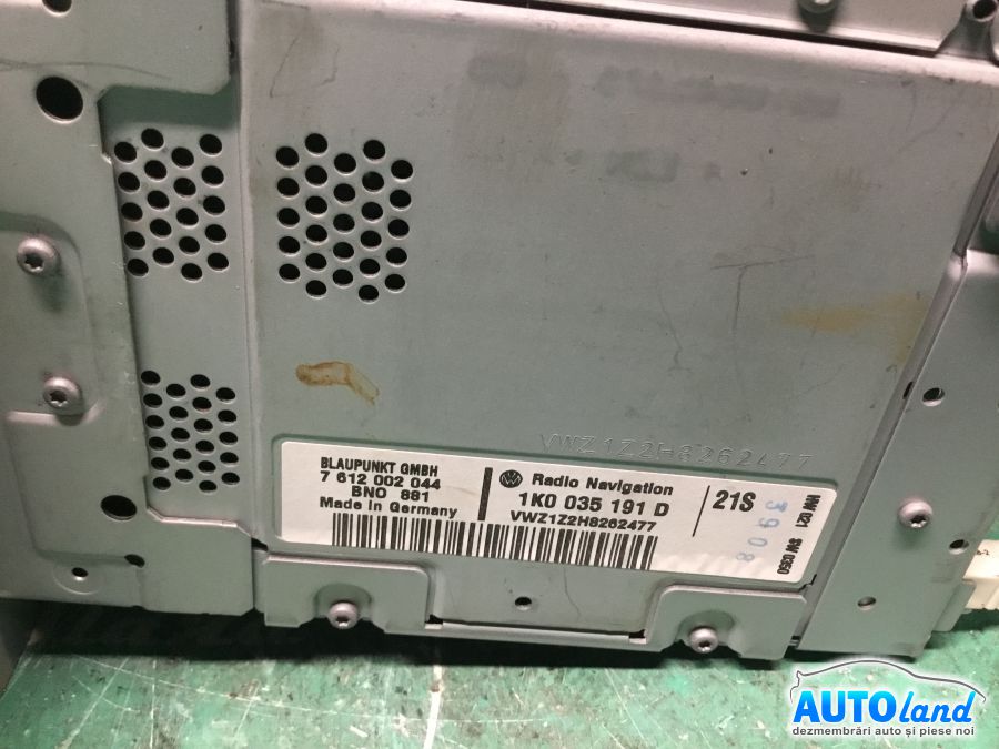 Navigatie VOLKSWAGEN PASSAT (3C2) 2005-2025 Cod 1K0035191D