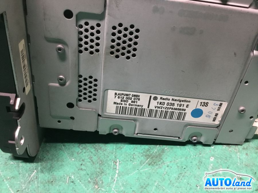 Navigatie VOLKSWAGEN TOURAN (1T1,1T2) 2003-2025 Cod 1K0035191E