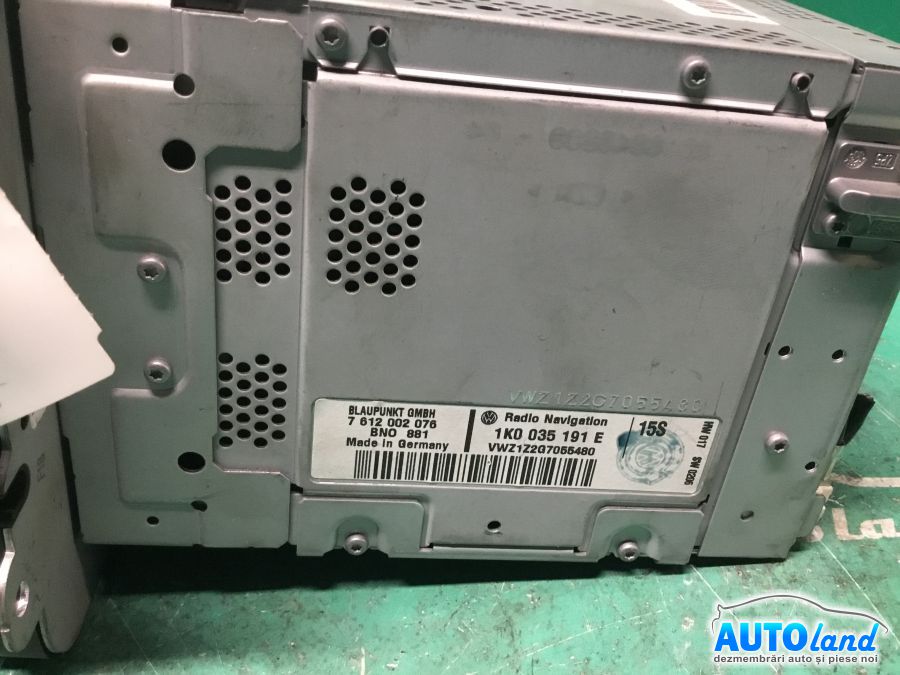 Navigatie VOLKSWAGEN TOURAN (1T1,1T2) 2003-2025 Cod 1K0035191E