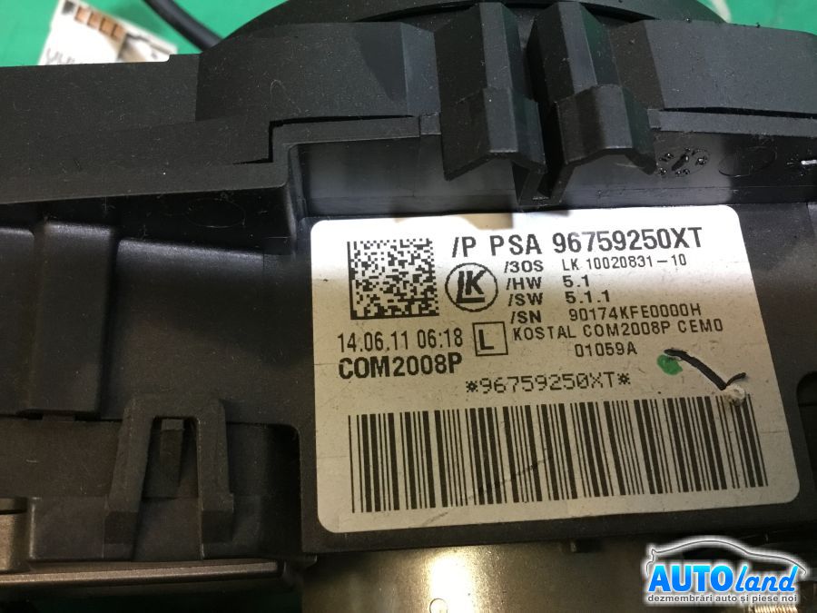 Panglica Volan (spirala Volan) CITROEN C4 (B7) 2009-2025 Cod 96759250XT