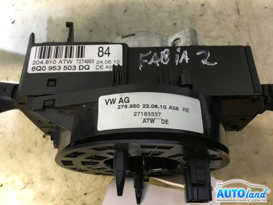 Panglica Volan (spirala Volan) SKODA FABIA 2006-2025 Cod 6Q0953503DQ