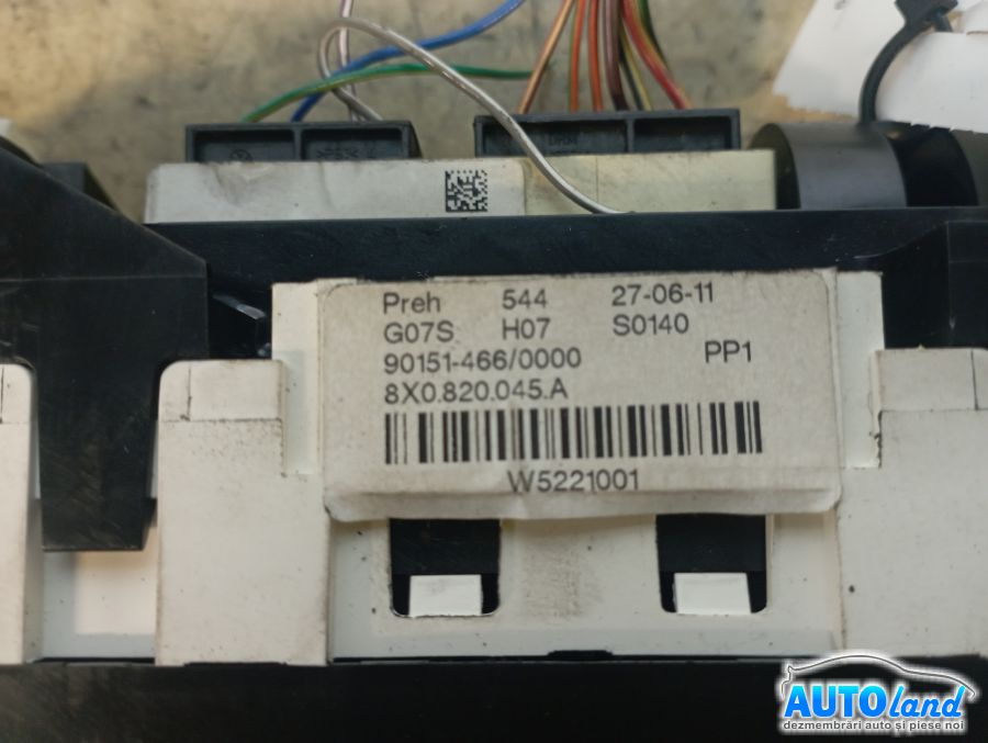 Panou Comanda Ac (ventilatie) AUDI A1 (8X1) 2010-2025 Cod 8X0820045A