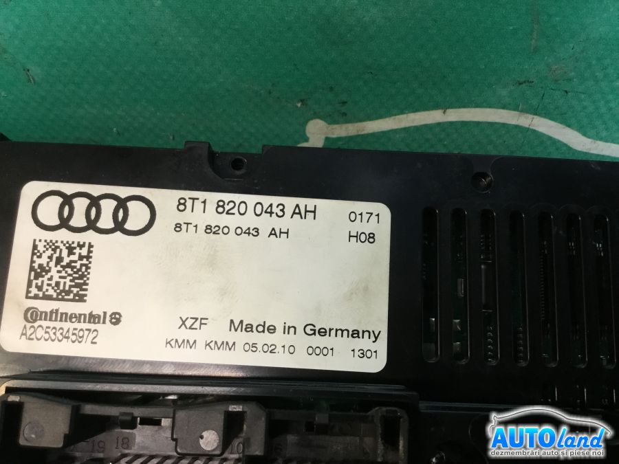 Panou Comanda AC (ventilatie) AUDI A4 (8K2) 2007-2025 Cod 8T1820043AH