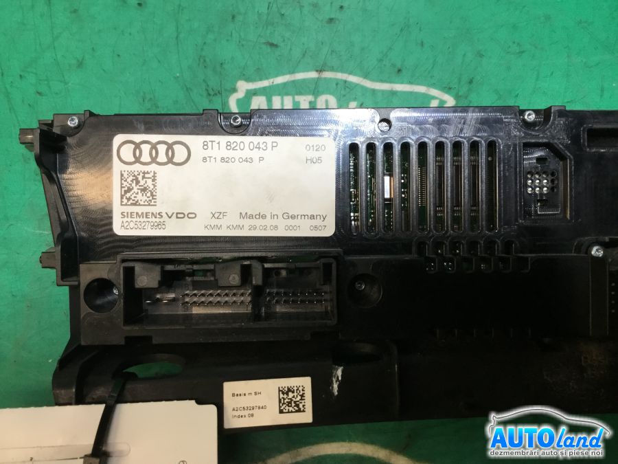 Panou Comanda AC (ventilatie) AUDI A4 (8K2) 2007-2025 Cod 8T1820043P