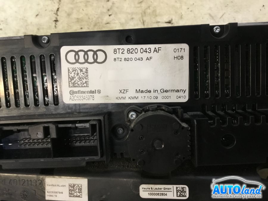 Panou Comanda Ac (ventilatie) AUDI A4 Avant (8K5) 2008-2025 Cod 8T2820043AF
