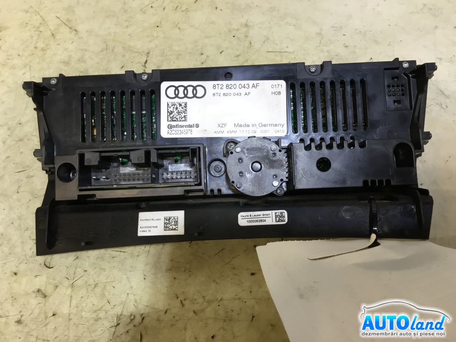 Panou Comanda Ac (ventilatie) AUDI A4 Avant (8K5) 2008-2025 Cod 8T2820043AF