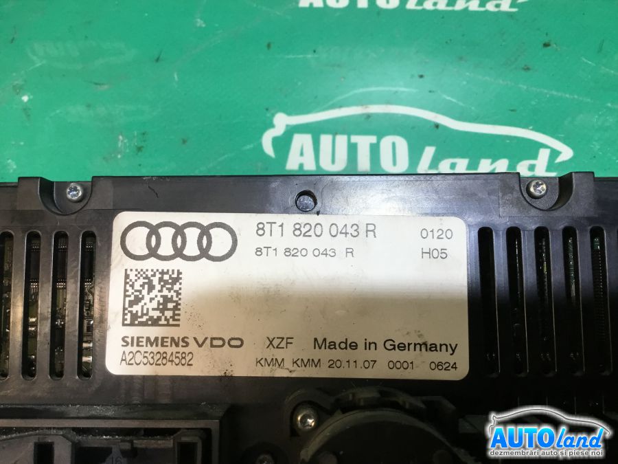 Panou Comanda AC (ventilatie) AUDI A5 2007-2025 Cod 8T1820043R