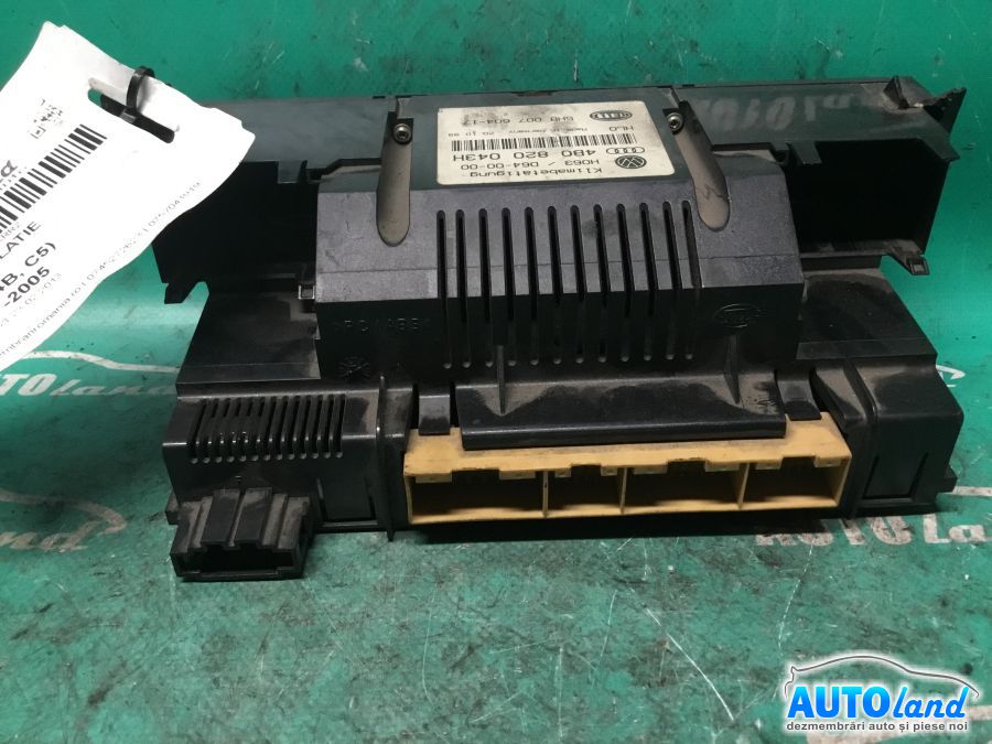 Panou Comanda AC (ventilatie) AUDI A6 (4B,C5) 1997-2005 Cod 4B0820043H