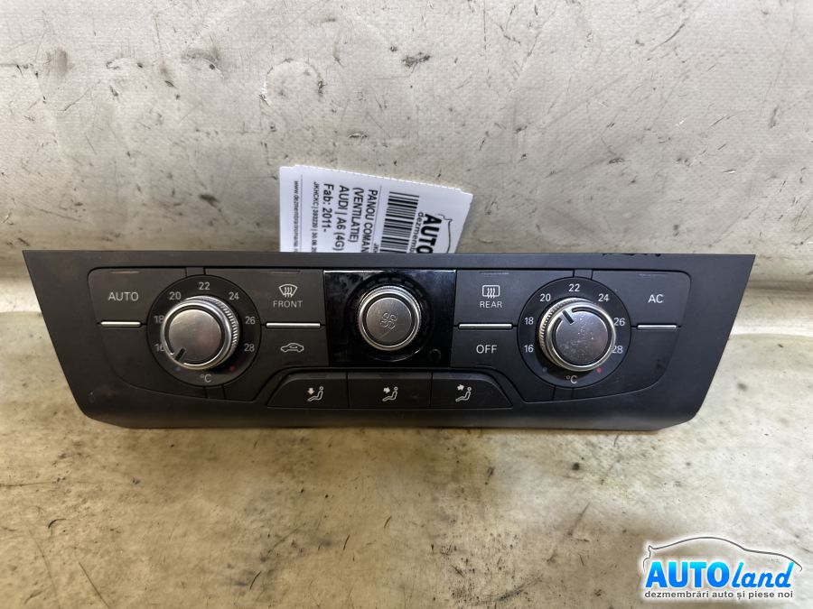 Panou Comanda Ac (ventilatie) AUDI A6 (4G) 2011-2025 Cod 4G0820043AB