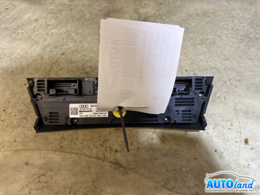 Panou Comanda Ac (ventilatie) AUDI A6 (4G) 2011-2025 Cod 4G0820043AB
