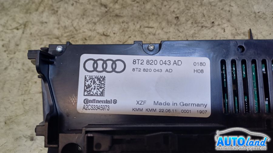Panou Comanda Ac (ventilatie) AUDI Q5 (8R) 2008-2025 Cod 8T2820043AD