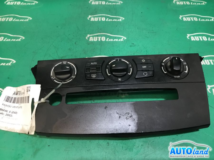 Panou Comanda AC (ventilatie) BMW 5 (E60) 2003-2025 Cod 6411694697901