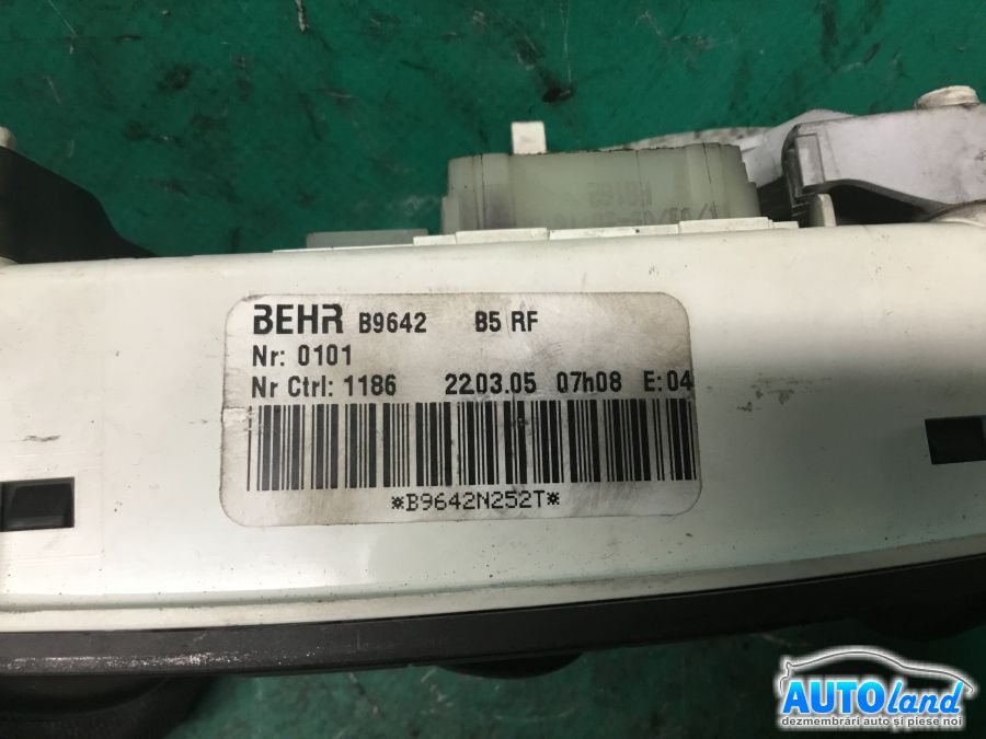 Panou Comanda AC (ventilatie) CITROEN C4 (LC_) 2004-2025 Cod B9642N252T