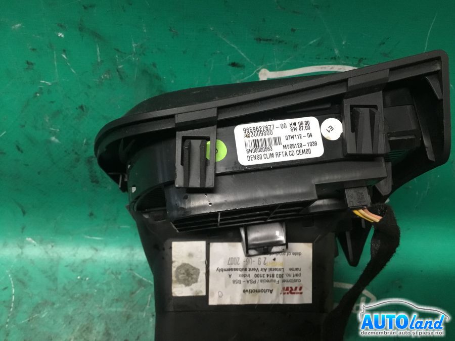 Panou Comanda AC (ventilatie) CITROEN C4 Picasso (UD_) 2007-2013 Cod 9659627677