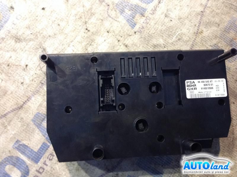 Panou Comanda AC (ventilatie) CITROEN XSARA PICASSO (N68) 1999-2025 Cod 96450543