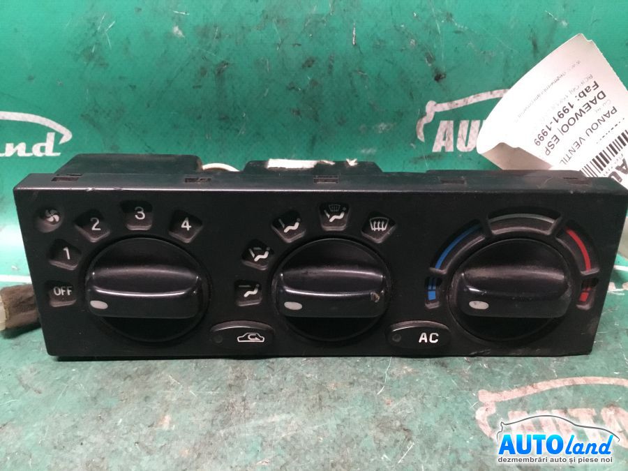 Panou Comanda AC (ventilatie) DAEWOO ESPERO (KLEJ) 1991-1999