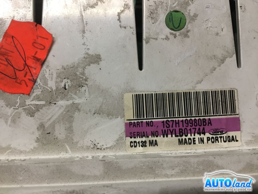 Panou Comanda AC (ventilatie) FORD MONDEO III (B5Y) 2000-2003 Cod 1S7H19980BA