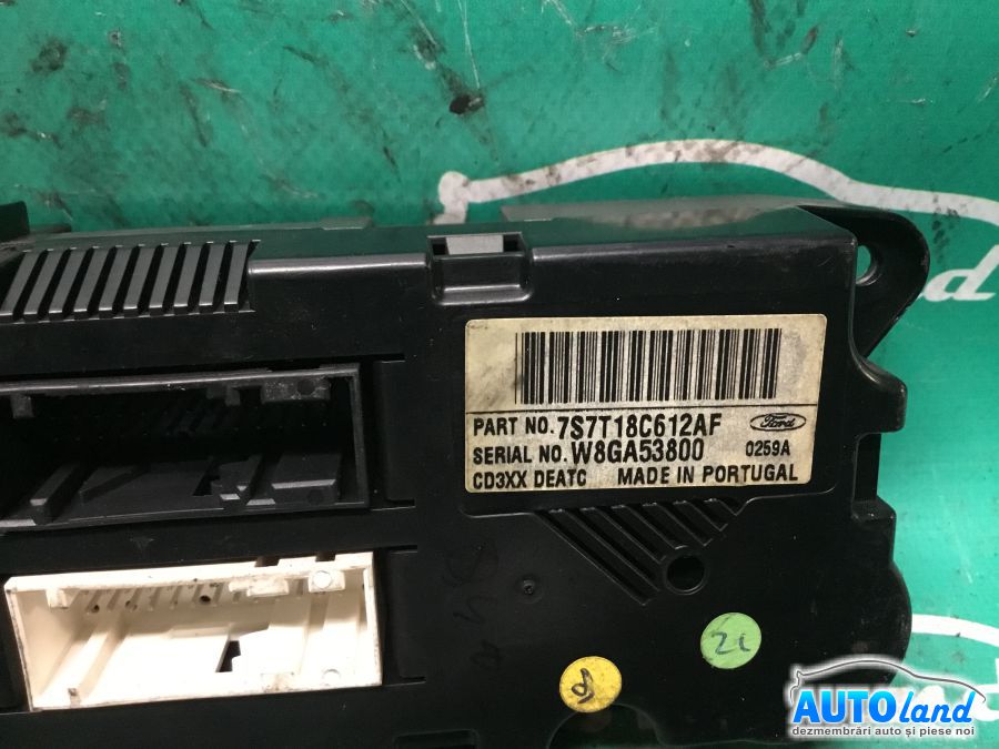 Panou Comanda AC (ventilatie) FORD MONDEO IV 2007-2025 Cod 7S7T18C612AF
