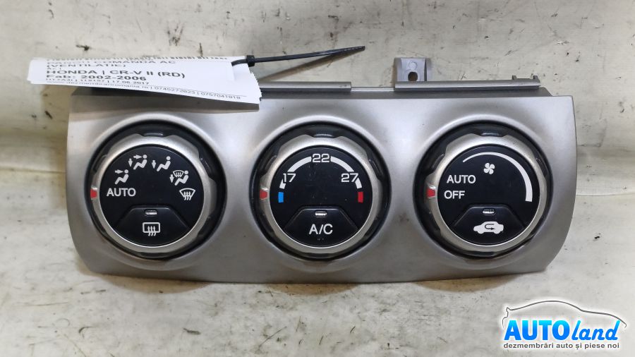 Panou Comanda AC (ventilatie) HONDA CR-V II (RD) 2002-2006