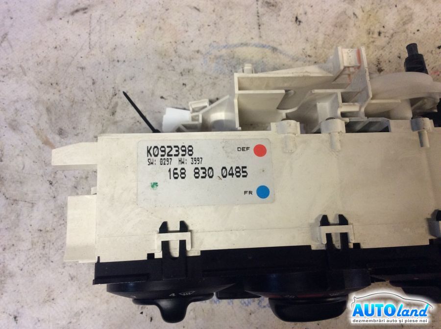 Panou Comanda AC (ventilatie) MERCEDES-BENZ A-CLASS (W168) 1997-2004