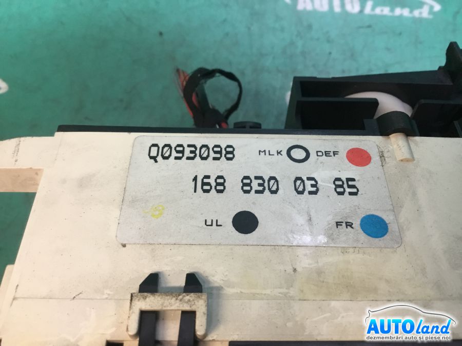 Panou Comanda AC (ventilatie) MERCEDES-BENZ A-CLASS (W168) 1997-2004 Cod 1688300385