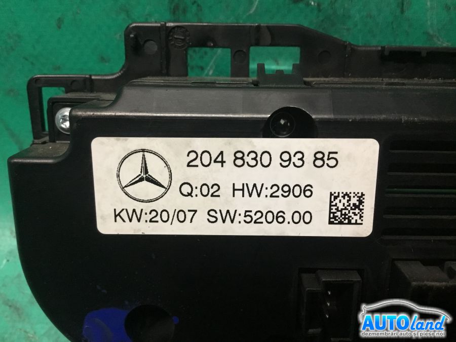 Panou Comanda AC (ventilatie) MERCEDES-BENZ C-CLASS (W204) 2007-2025 Cod 2048309885