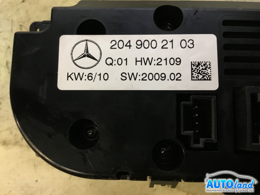 Panou Comanda Ac (ventilatie) MERCEDES-BENZ C-CLASS (W204) 2007-2025 Cod 2049002103