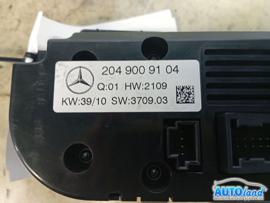 Panou Comanda Ac (ventilatie) MERCEDES-BENZ C-CLASS (W204) 2007-2025 Cod A2049009104