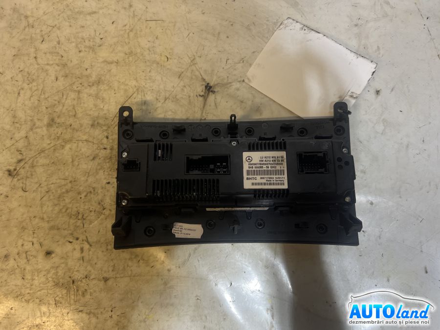 Panou Comanda Ac (ventilatie) MERCEDES-BENZ E-CLASS (W212) 2009-2025 Cod A2129009109